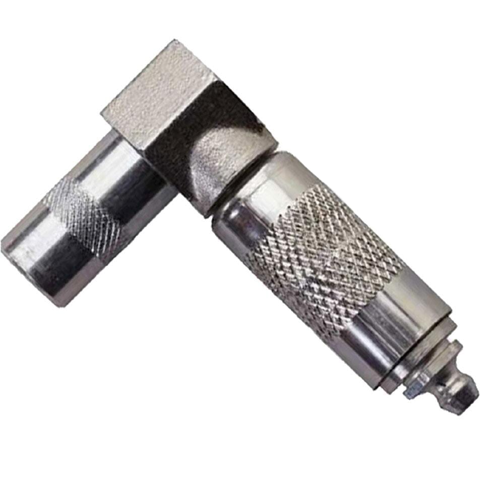 Milwaukee® M18™ 49-16-2648 Right Angle Grease Coupler, For Use With M18™ 2646-20 2-Speed Cordless Grease Gun, 1/8 in NPT, 9/16 in Fitting Wrench, 10000 psi, Metal